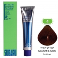 رنگ مو سوبارو کد 4 (قهوه ای متوسط)